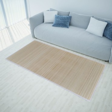vidaXL Χαλιά Ορθογώνια 4 τεμ. 120x180cm από Φυσικό Μπαμπού