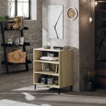 vidaXL Ραφιέρα Sonoma Δρυς 57x35x70cm από Μοριοσανίδα 1 τεμ.