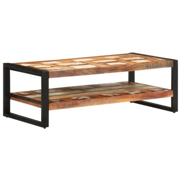 vidaXL Τραπεζάκι Σαλονιού 120x60x40cm Μασίφ Ανακυκλωμένο Ξύλο 1 τεμ.