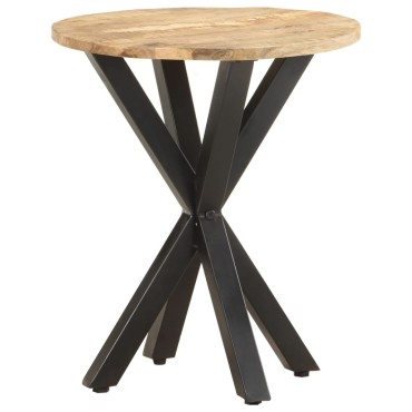 vidaXL Τραπεζάκι Βοηθητικό 48x48x56cm από Μασίφ Ξύλο Μάνγκο 1 τεμ.