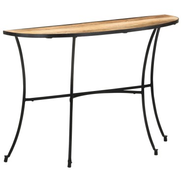 vidaXL Τραπεζάκι Βοηθητικό 110x40x77cm από Μασίφ Ξύλο Μάνγκο 1 τεμ.
