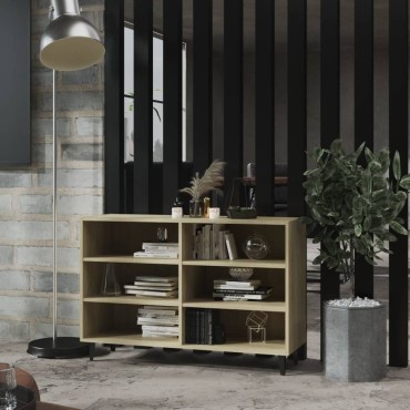 vidaXL Ραφιέρα Sonoma Δρυς 103,5x35x70cm από Επεξεργ. Ξύλο 1 τεμ.