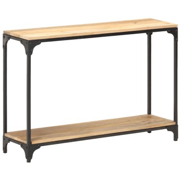 vidaXL Τραπέζι Κονσόλα 110x30x75cm από Μασίφ Ξύλο Μάνγκο 1 τεμ.
