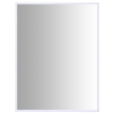 vidaXL Καθρέφτης Λευκός 80 x 60 εκ.