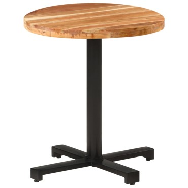vidaXL Τραπέζι Bistro Στρογγυλό 70x75cm Μασίφ Ξύλο Ακακίας 1 τεμ.
