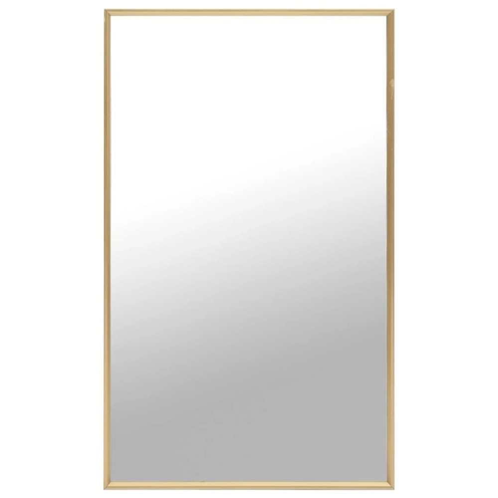 vidaXL Καθρέφτης Χρυσός 100 x 60 εκ.