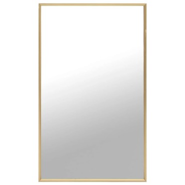 vidaXL Καθρέφτης Χρυσός 100 x 60 εκ.