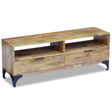 vidaXL Έπιπλο Τηλεόρασης 120x35x45cm από Ξύλο Μάνγκο