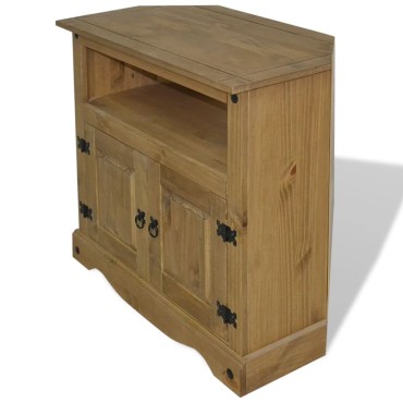 vidaXL Τραπέζι Κονσόλα Μεξικ. Στιλ Corona 80x43x78cm Ξύλο Πεύκου 1 τεμ.