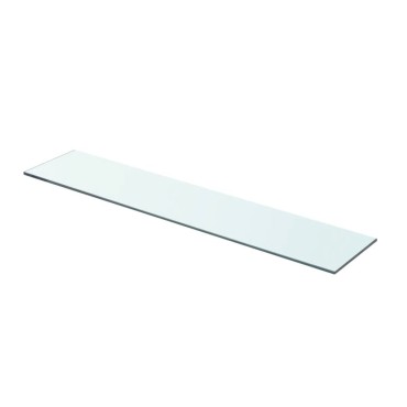 vidaXL Ράφι Πάνελ Διάφανο 70x15cm Γυάλινο 1 τεμ.