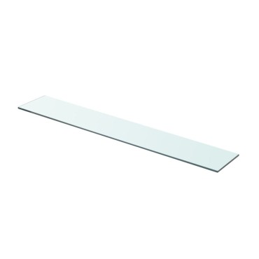 vidaXL Ράφι Πάνελ Διάφανο 80x12cm Γυάλινο 1 τεμ.