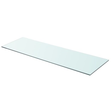 vidaXL Ράφι Πάνελ Διάφανο 90x30cm Γυάλινο 1 τεμ.