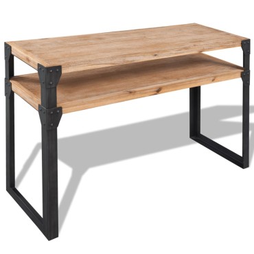 vidaXL Τραπέζι Κονσόλα 120x40x85cm από Μασίφ Ξύλο Ακακίας 1 τεμ.