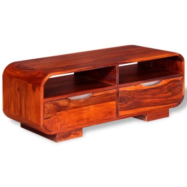 vidaXL Τραπεζάκι Σαλονιού 90x40x35cm από Μασίφ Ξύλο Sheesham 1 τεμ.