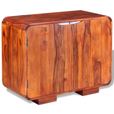 vidaXL Ντουλάπι 75x35x60cm από Μασίφ Ξύλο Ακακίας 1 τεμ.