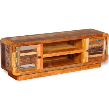 vidaXL Έπιπλο Τηλεόρασης 120x30x40cm από Μασίφ Ανακυκλωμένο Ξύλο