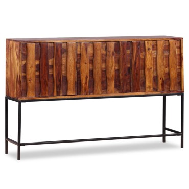 vidaXL Μπουφές 120x30x80cm από Μασίφ Ξύλο Ακακίας 1 τεμ.