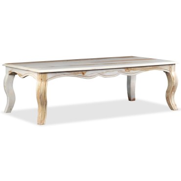 vidaXL Τραπεζάκι Σαλονιού 110x60x35cm από Μασίφ Ξύλο Sheesham 1 τεμ.