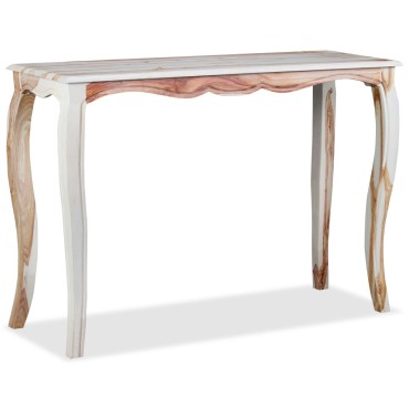vidaXL Τραπέζι Κονσόλα 110x40x76cm από Μασίφ Ξύλο Sheesham 1 τεμ.