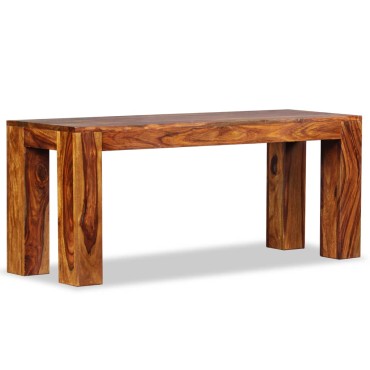 vidaXL Πάγκος 110x35x45cm από Μασίφ Ξύλο Ακακίας 1 τεμ.