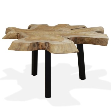 vidaXL Τραπεζάκι Σαλονιού 80x70x38cm από Αληθινό Ξύλο Teak 1 τεμ.