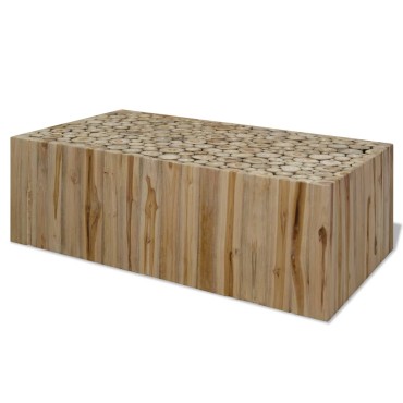 vidaXL Τραπεζάκι Σαλονιού 90x50x30cm από Αληθινό Ξύλο Teak 1 τεμ.