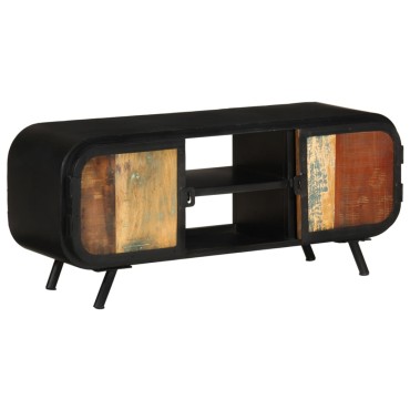 vidaXL Έπιπλο Τηλεόρασης 110x30x45cm από Μασίφ Ανακυκλωμένο Ξύλο