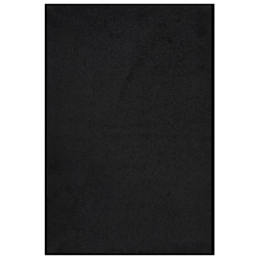 vidaXL Πατάκι Εισόδου Μαύρο 80 x 120 εκ.