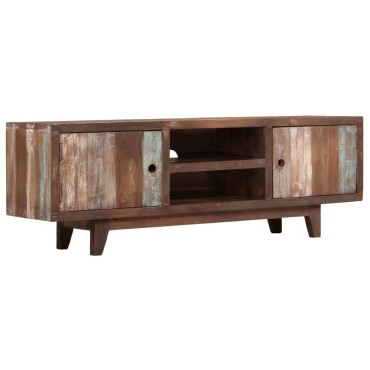 vidaXL Έπιπλο Τηλεόρασης Vintage 118x30x40cm Μασίφ Ξύλο Ακακίας