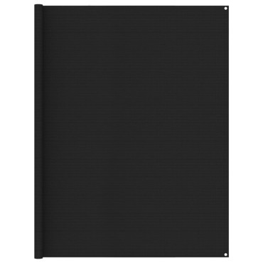 vidaXL Χαλί Σκηνής Μαύρο 250 x 300 εκ.