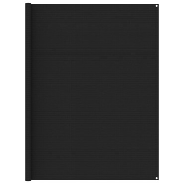 vidaXL Χαλί Σκηνής Μαύρο 250 x 350 εκ.