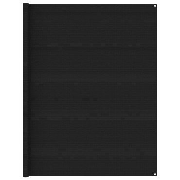 vidaXL Χαλί Σκηνής Μαύρο 250 x 550 εκ.