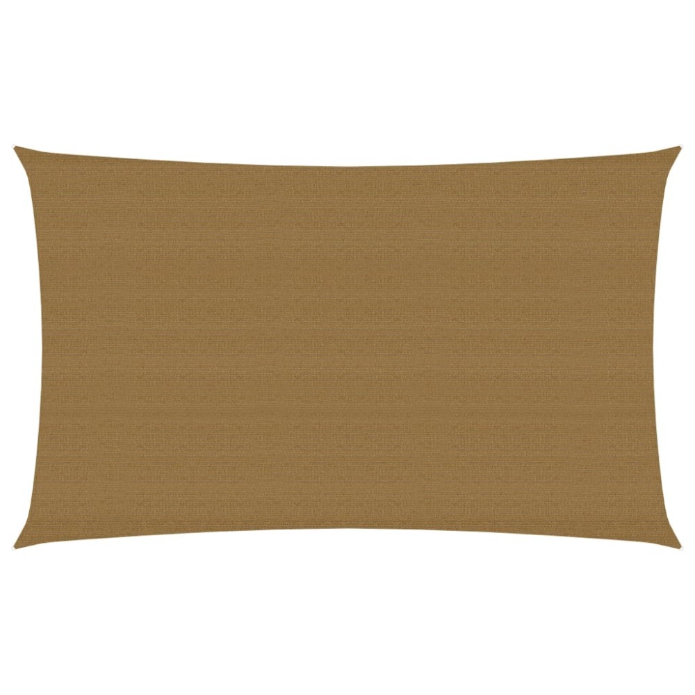 vidaXL Πανί Σκίασης Taupe 2 x 4,5 μ. από HDPE 160 γρ./μ²