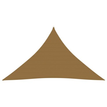 vidaXL Πανί Σκίασης Taupe 5 x 5 x 6 μ. από HDPE 160 γρ./μ²