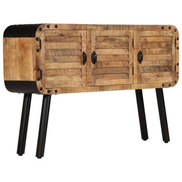 vidaXL Μπουφές 120x30x76cm από Μασίφ Ξύλο Μάνγκο 1 τεμ.