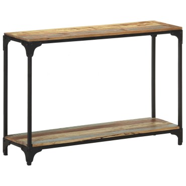 vidaXL Τραπέζι Κονσόλα 110x30x75cm από Μασίφ Ανακυκλωμένο Ξύλο 1 τεμ.