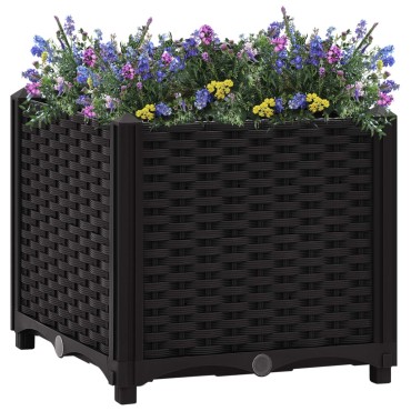 vidaXL Ζαρντινιέρα 40 x 40 x 38 εκ. από Πολυπροπυλένιο