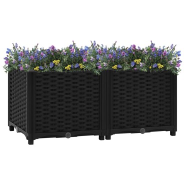 vidaXL Ζαρντινιέρα 80 x 40 x 38 εκ. από Πολυπροπυλένιο