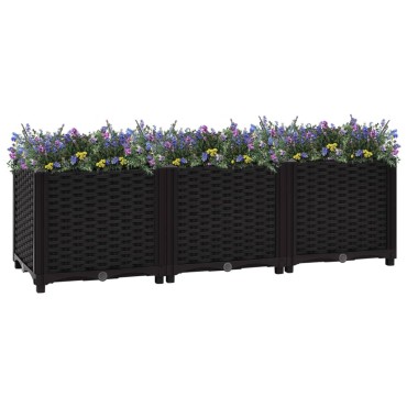 vidaXL Ζαρντινιέρα 120 x 40 x 38 εκ. από Πολυπροπυλένιο