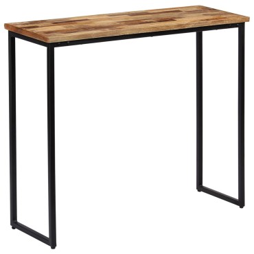 vidaXL Τραπέζι Κονσόλα 90x30x76cm Μασίφ Ανακυκλωμένο Ξύλο Teak 1 τεμ.