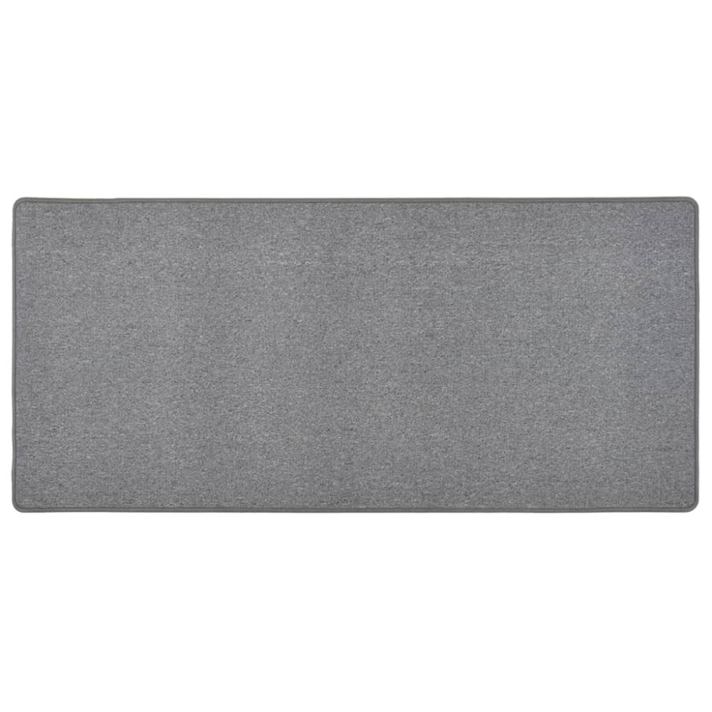 vidaXL Χαλί Διάδρομος Σκούρο Γκρι 50x100cm