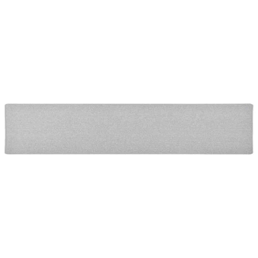 vidaXL Χαλί Διάδρομος Ανοιχτό Γκρι 50x250cm
