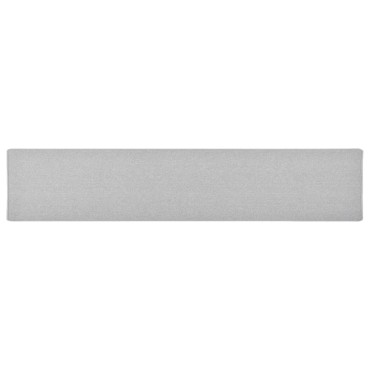 vidaXL Χαλί Διάδρομος Ανοιχτό Γκρι 50x250cm