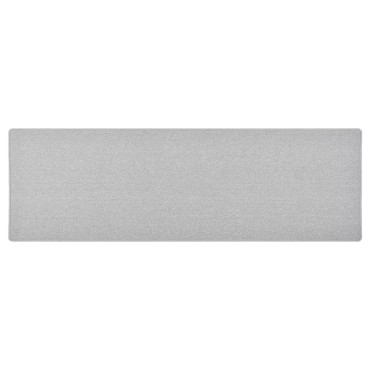 vidaXL Χαλί Διάδρομος Ανοιχτό Γκρι 80x250cm