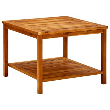 vidaXL Τραπεζάκι Σαλονιού 60x60x45cm από Μασίφ Ξύλο Ακακίας 1 τεμ.