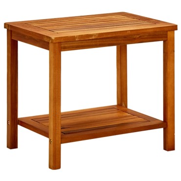 vidaXL Τραπεζάκι Σαλονιού 50x35x45cm Μασίφ Ξύλο Ακακίας 1 τεμ.