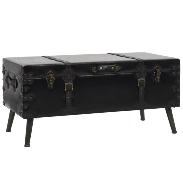 vidaXL Τραπεζάκι Σαλονιού 102x51x48cm από MDF και Ατσάλι 1 τεμ.