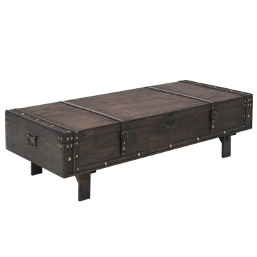 vidaXL Τραπεζάκι Σαλονιού σε Vintage Στιλ 120x55x35cm Κόντρα πλακέ 1 τεμ.