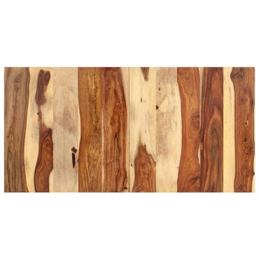 vidaXL Επιφάνεια Τραπεζιού 120x60x(2,5-2,7)cm Μασίφ Ξύλο Ακακίας 1 τεμ.