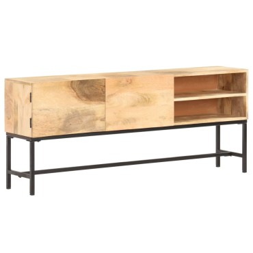 vidaXL Κονσόλα 145x30x60cm από Μασίφ Ξύλο Μάνγκο 1 τεμ.